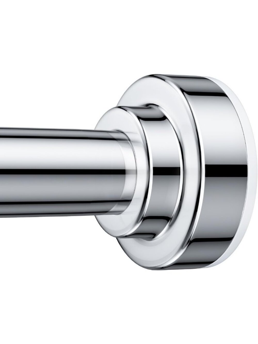 Adjustable Tension Shower Curtain Rod 32-80 inch, Rustproof, No Drilling, Easy